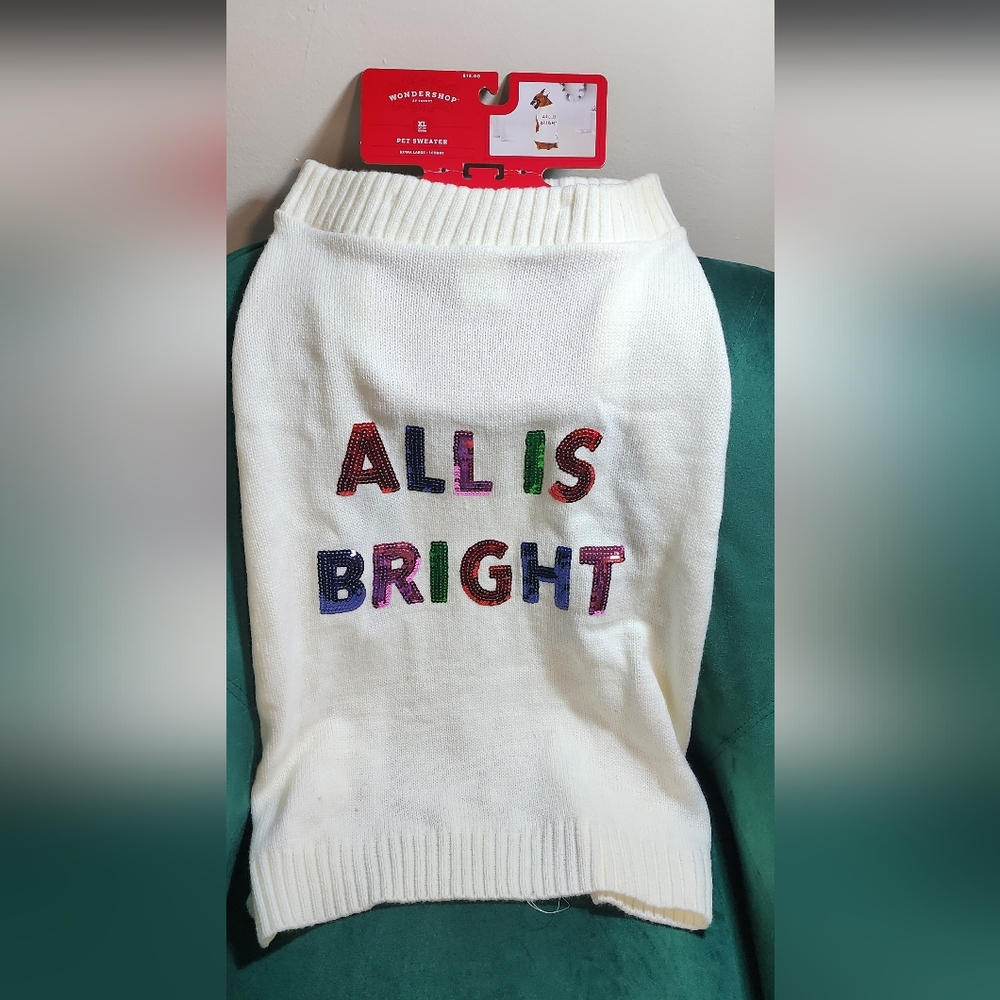 Dog Christmas Sweater XL